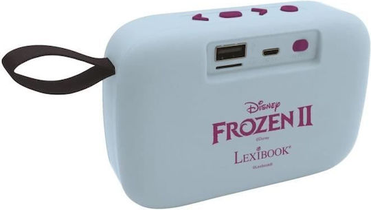 Lexibook Bluetooth Speaker with Radio and Battery Life up to 4 hours Frozen BT018FZ