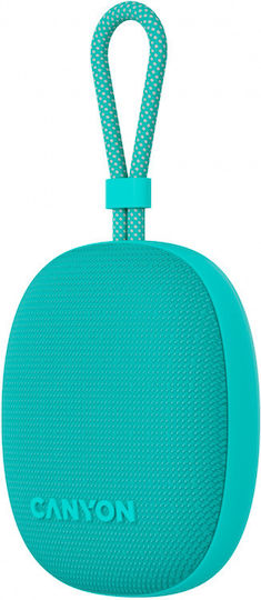 Canyon OnMove 12 Waterproof Bluetooth Speaker 4W with Battery Life up to 12 hours Green