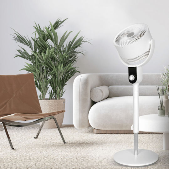 Livoo DOM487W Стоящ Вентилатор 50W С Диаметър 26см Бял