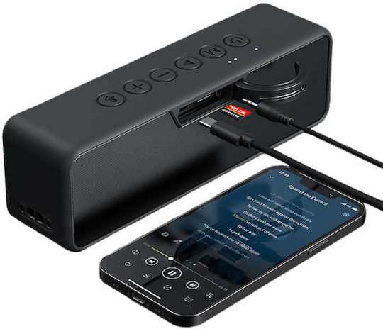 BlitzWolf Ηχείο Bluetooth 30W με Διάρκεια Μπαταρίας έως 20 ώρες Μαύρο BW-WA4