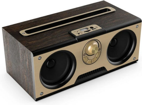 Kimiso KM-7 Ηχείο Bluetooth 10W με Ραδιόφωνο και Διάρκεια Μπαταρίας έως 3 ώρες Brown