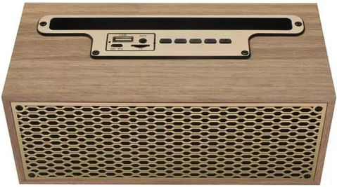 Kimiso KM-7 Ηχείο Bluetooth 10W με Ραδιόφωνο και Διάρκεια Μπαταρίας έως 3 ώρες Brown