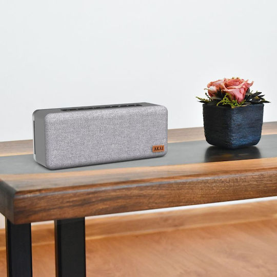Akai Proffesional A3 Reflexo Ηχείο Bluetooth 10W με Διάρκεια Μπαταρίας έως 10 ώρες Γκρι