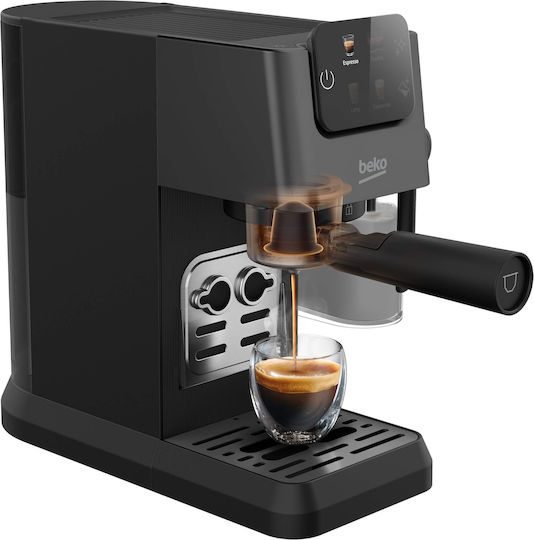 Beko Mașină de Espresso 1600W Presiune 20bar pentru Cappuccino Maro CEP5464DX