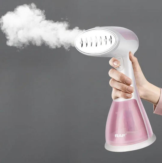 Aparat de călcat cu abur pentru haine de Mână 1500W cu rezervor 300ml Alb