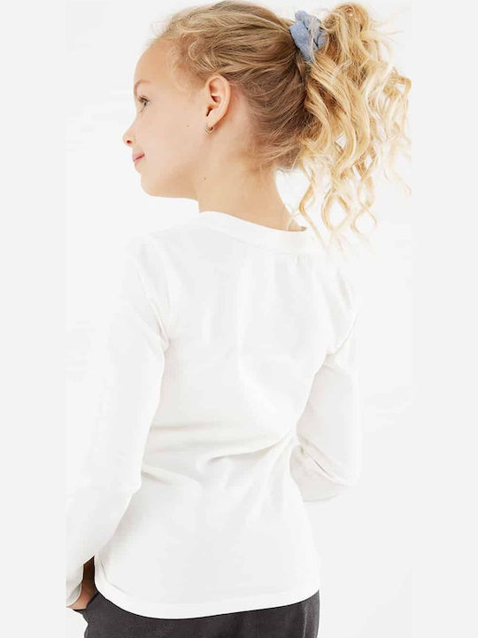 Παιδική Μακρυμάνικη Μπλούζα Mexx 2149 Love White 0272000109002146