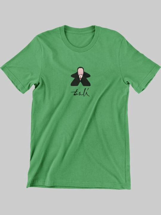 Dali Meeple Kids Top Kelly Green