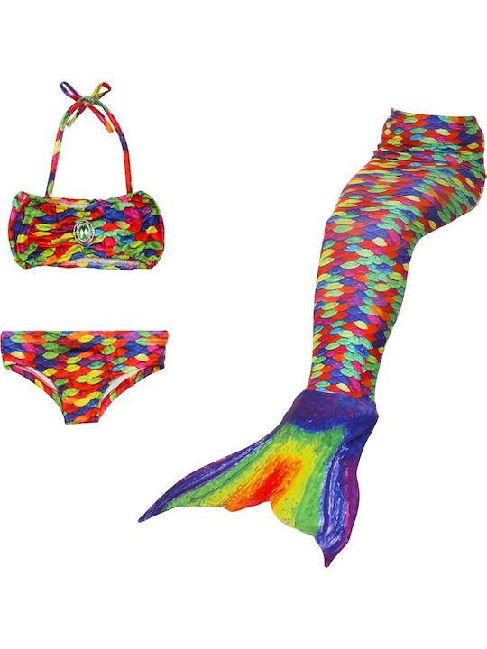 iEFiEL Costum de baie pentru copii Set Rainbow
