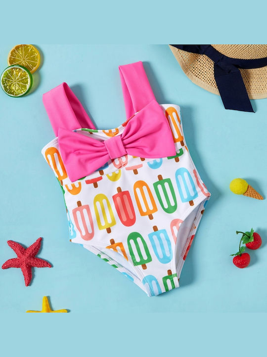 Costum De Baie Pentru Copii Fetițe Roz