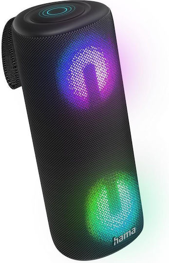 HAMA Pipe 3.0 Bluetooth Speaker 24W with Battery Life up to 14 hours Black