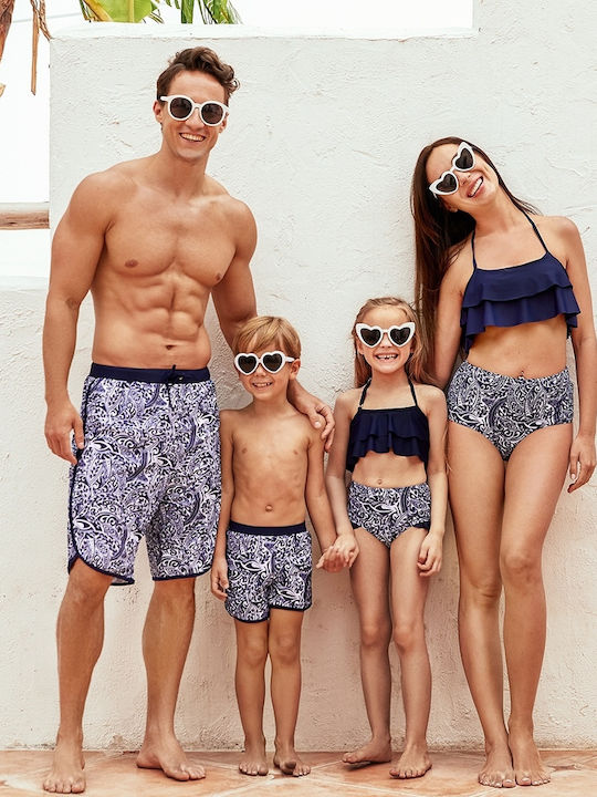 iEFiEL Kids Swimwear Bikini Blue