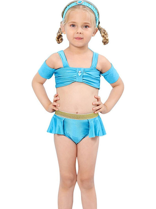 iEFiEL Kids Swimwear Bikini Light Blue