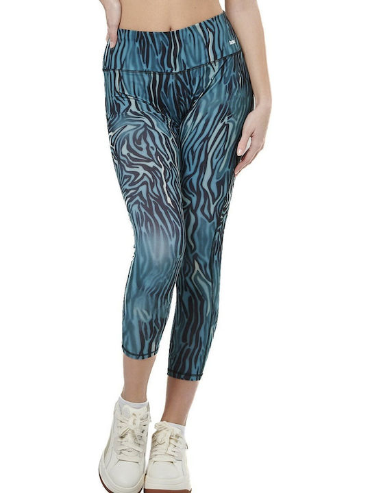 Women's Cropped Training Legging High Waisted Colorful