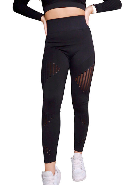 Mitchell Training Women's Long High Waist Leggings Black