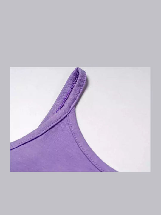 Ako Set of Kids' Undershirts Purple 2pcs