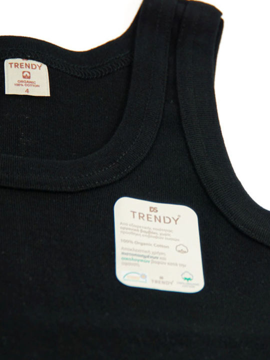 Trendy Kids Maiou pentru copii Fără mâneci Negru