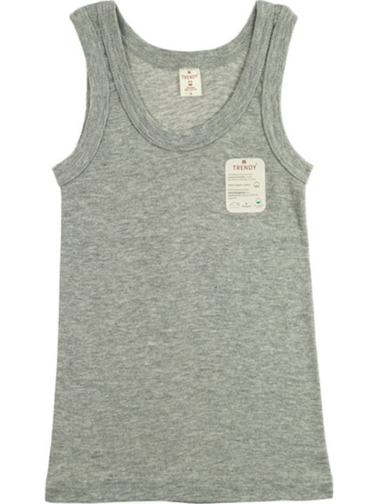 Trendy Kids Maiou pentru copii Fără mâneci Light Grey