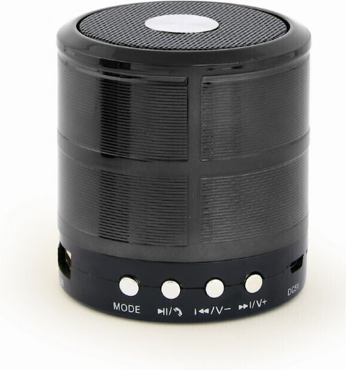 Gembird SPK-BT-08 Bluetooth Speaker 3W with Battery Life up to 3 hours Black