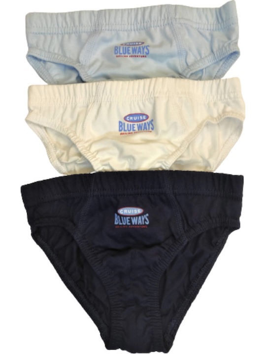 Ersas Kids' Set with Briefs Blue 3pcs