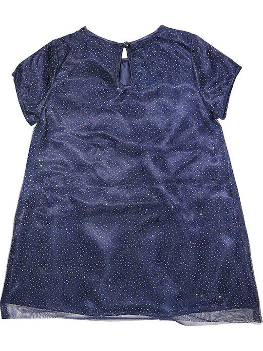 Disney Children's Dress Short Sleeve Dark Blue