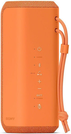 Sony SRS-XE200 Waterproof Bluetooth Speaker 7.5W with Battery Life up to 16 hours Orange