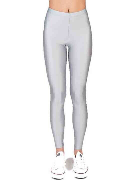 Jacqueline Women's Everyday Legging Shiny Silver