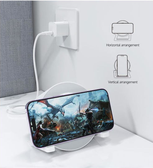 Devia EM054 Ηχείο Bluetooth 15W Λευκό