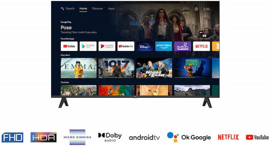 TCL Smart Television 40" Full HD LED 40S5400A HDR (2023)