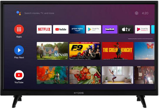 Kydos Смарт Телевизор 24" HD Ready LED K24AH22SD0112V HDR 2023