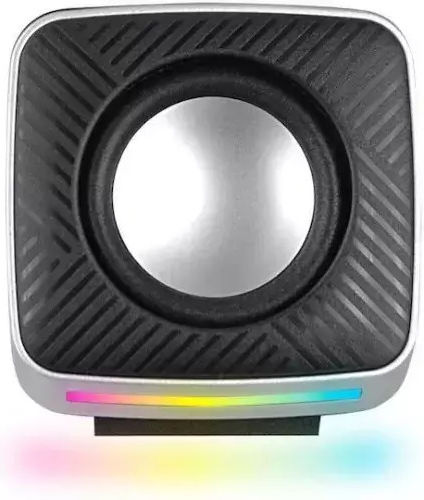 Andowl Qyx25 2.0 Speakers with RGB Black