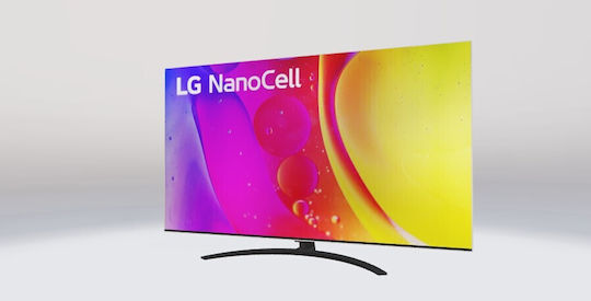 LG Smart Τηλεόραση 55" 4K UHD LED NanoCell 816QA (2022) 55NANO816QA