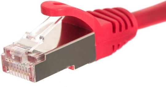 Netrack U/FTP (STP) Cat.5e Кабел за Ethernet мрежа 5м Червен 1бр
