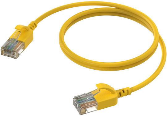 Procab U/UTP Cat.6 Ethernet Network Cable 0.5m Yellow