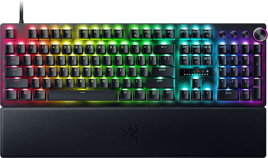 Razer Huntsman V3 Pro Tenkeyless Optical Gaming Keyboard Tenkeyless with Razer Analog Optical Gen-2 switches and RGB lighting (English US)