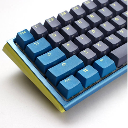 Ducky One 3 SF DayBreak Gaming Μηχανικό Πληκτρολόγιο 65% με Cherry MX Clear διακόπτες και RGB φωτισμό (Αγγλικό US) Μπλε