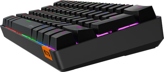 Meetion MK005BT Wireless Gaming Mechanical Keyboard 60% with Outemu Blue switches and RGB lighting (English US)