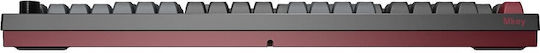 Montech MKey Darkness Gaming Tastatură Mecanică cu Gateron G-Pro Red comutatoare și iluminare RGB (Engleză US)