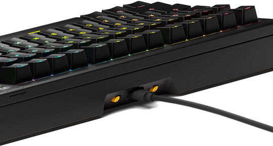 Glorious PC Gaming Race GMMK 3 Gaming Mechanical Keyboard 75% with Glorious Fox switches and RGB lighting (English US)