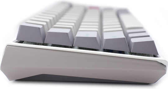 Ducky One 3 Mini Gaming Mechanical Keyboard 60% with Cherry MX Speed Silver switches and RGB lighting (English US) Mist Grey