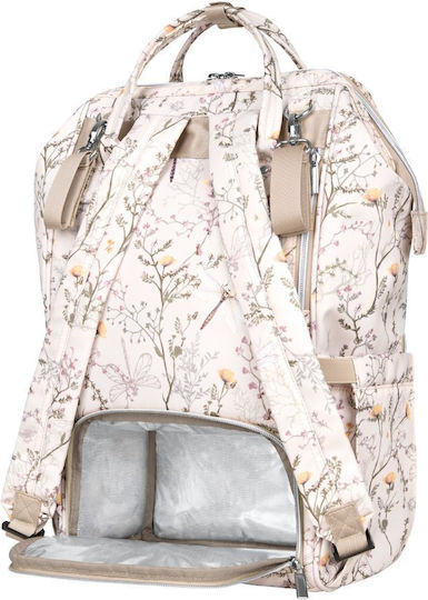 Kikka Boo Diaper Bag Siena Beige 44.5x35.5x47cm.