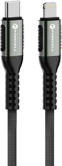 Forcell Regular la Cablu Lightning 27W Negru 2m