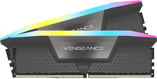 CORSAIR DDR-5 6000Mz 48G×2枚 LED付き Corsair Vengeance 48GB DDR5 RAM cu 2 module (2x24GB) și Viteză