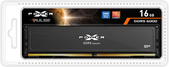 Silicon Power Power XPOWER Pulse 16GB DDR5 RAM mit Geschwindigkeit 6000 für Schreibtisch
