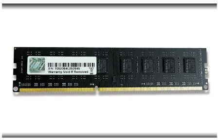 G.Skill Dualkit 4GB DDR3 RAM mit 2 Modulen (2x2GB) und Geschwindigkeit 1333 für Schreibtisch