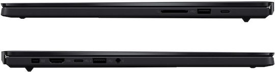 Asus ProArt H7606WP-ME011X 16" OLED UHD Touchscreen (Ryzen AI 300 Series-9 HX 370/64GB/4TB SSD/GeForce RTX 5070/W11 Pro) Nano Black (GR Keyboard)