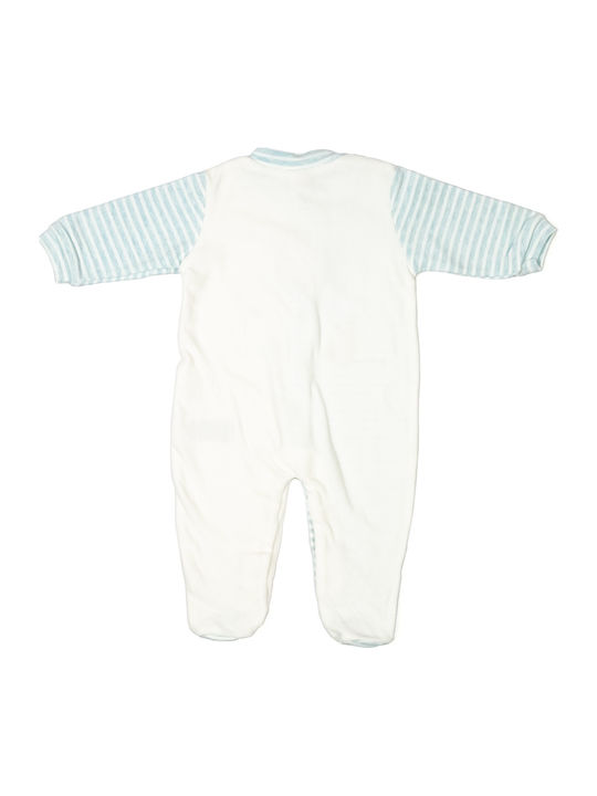 Samt Baby-Strampler Pinguin Ellepi Bq3099 Junge