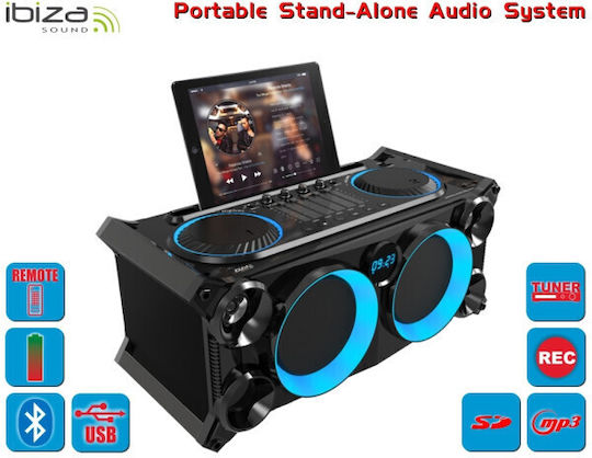 Ibiza Sound Ηχείο SPLBOX200 SPLBOX200-BK SPLBOX200-WH Μαύρο