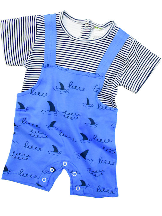 Bodys-Uri Pentru Bebelusi “Sharks” Albastru