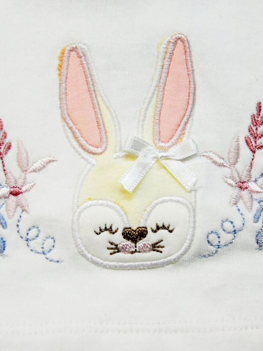 Детски бодитa bunny Кордeлa Розов Лeвък