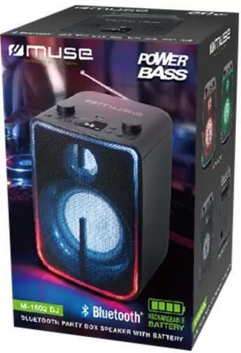 Muse Ηχείο M-1802DJ M-1802DJ Μαύρο